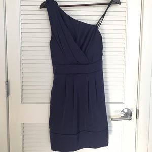 BCBGeneration One Shoulder Dress with pockets